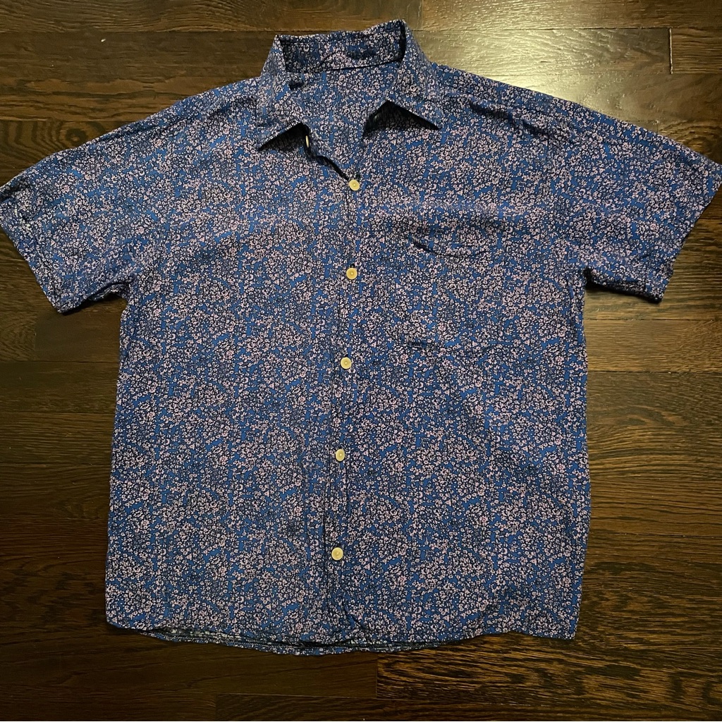 Handmade Patterned Button Down